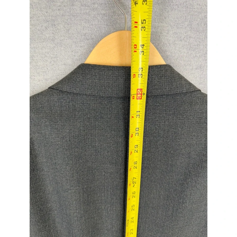 Canali Proposta Mens Grey 100% Pure Wool 3-Button‎ Blazer Sport Coat Italy 54R